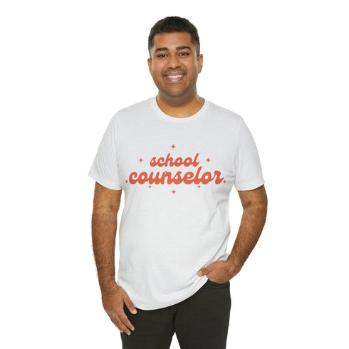 School Counselor Star Tee